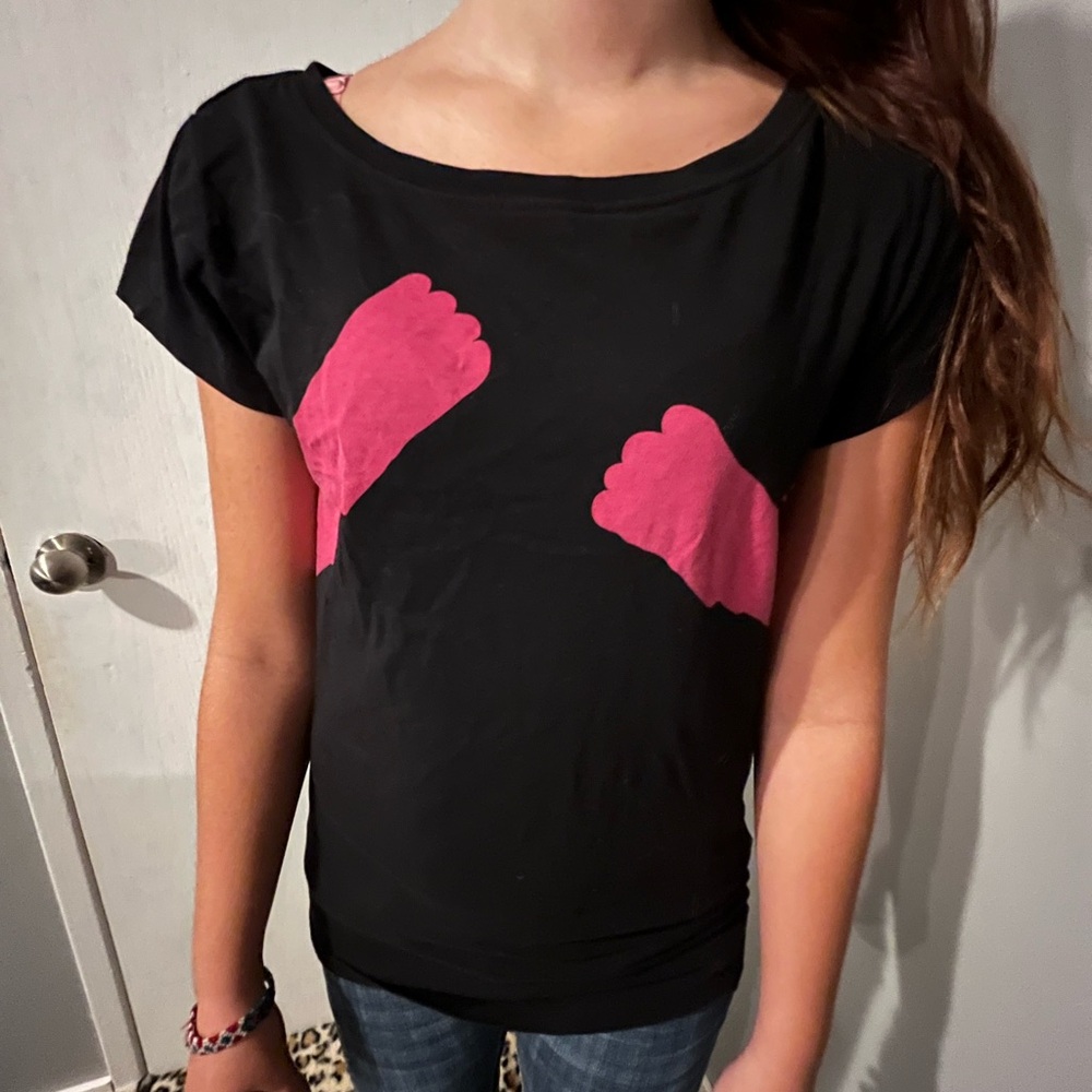 Y2K FCUK Pink Tee